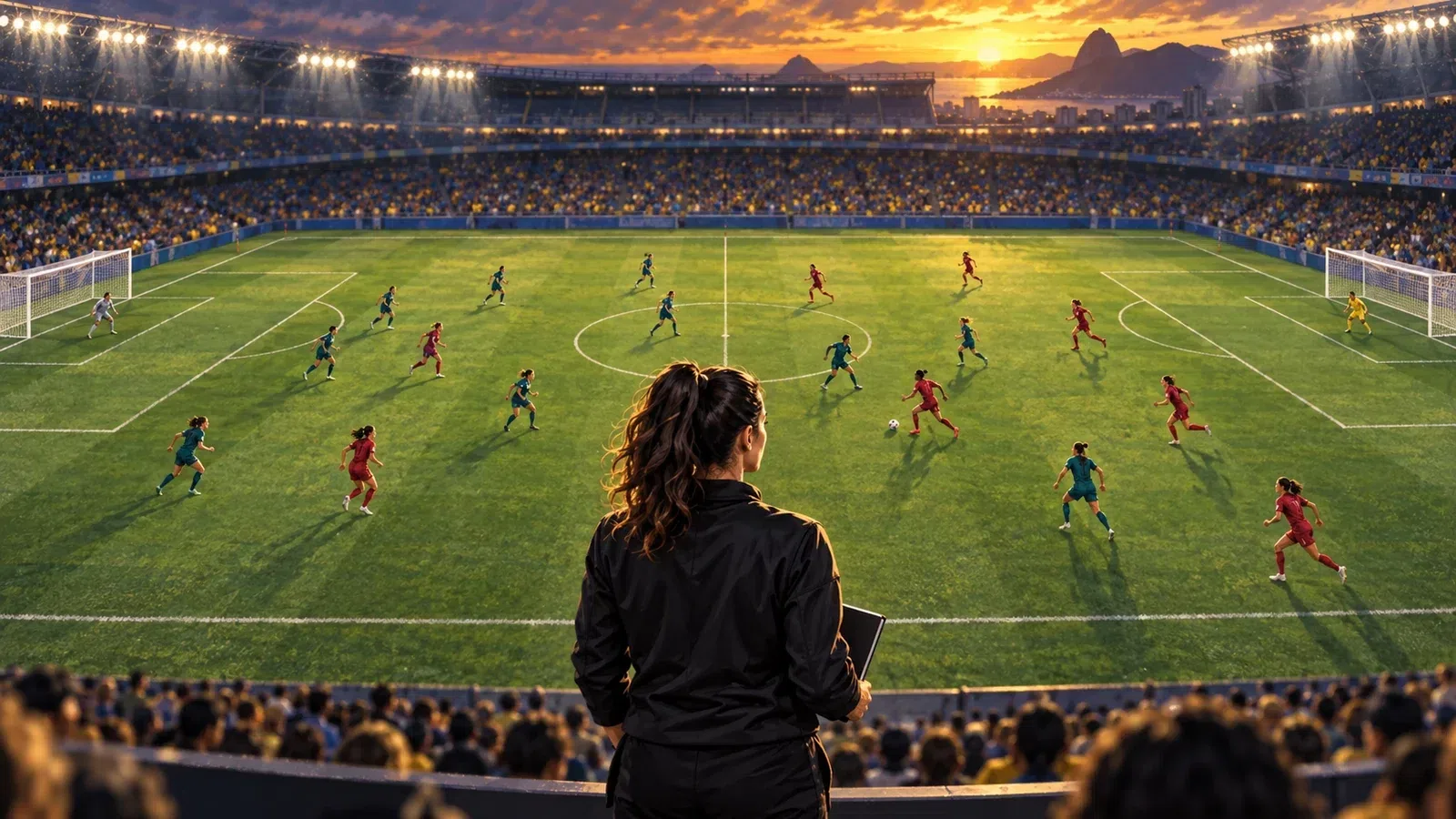 Como comparar duas equipes femininas sem olhar apenas para a posição na tabela